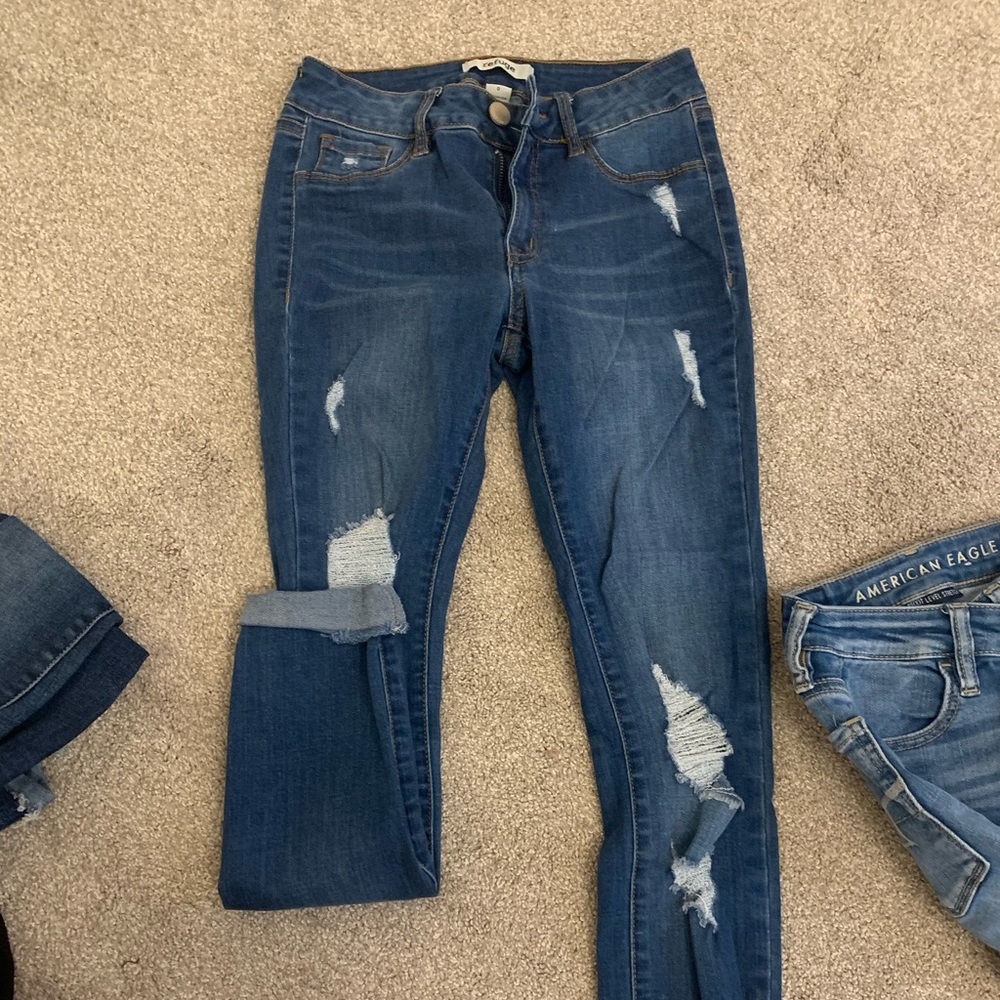 Rogue brand ripped jeans
